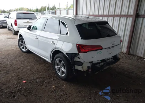 2021 Audi Q5 Premium из США, поврежденный, VIN WA1AAAFY2M2040315
